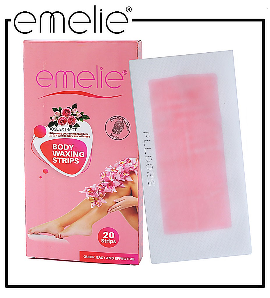 Rose Extract Body Waxing Strips