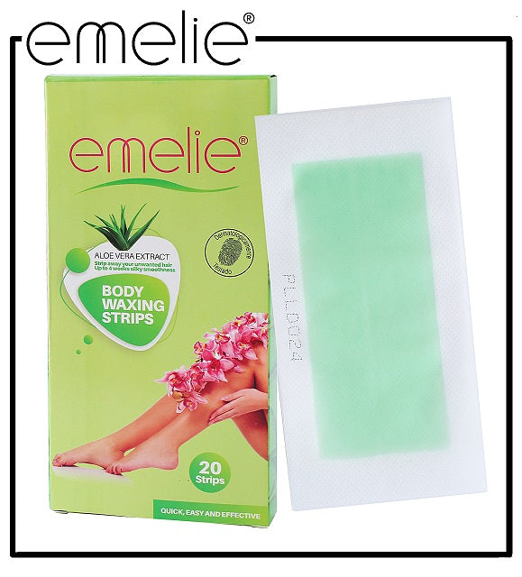 Aloe Vera Body Waxing Strips