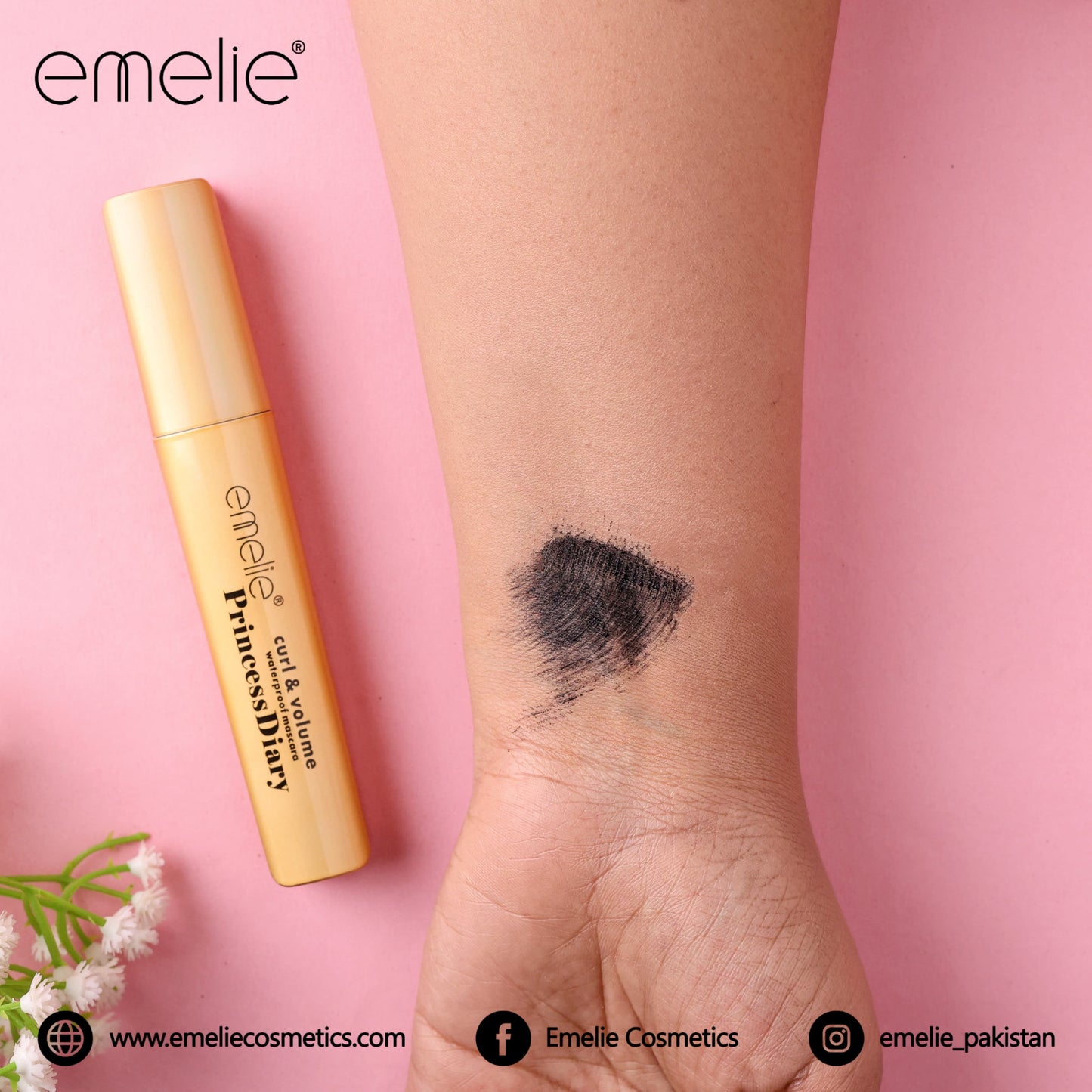 Princess Diary Curl + Volume Waterproof Mascara