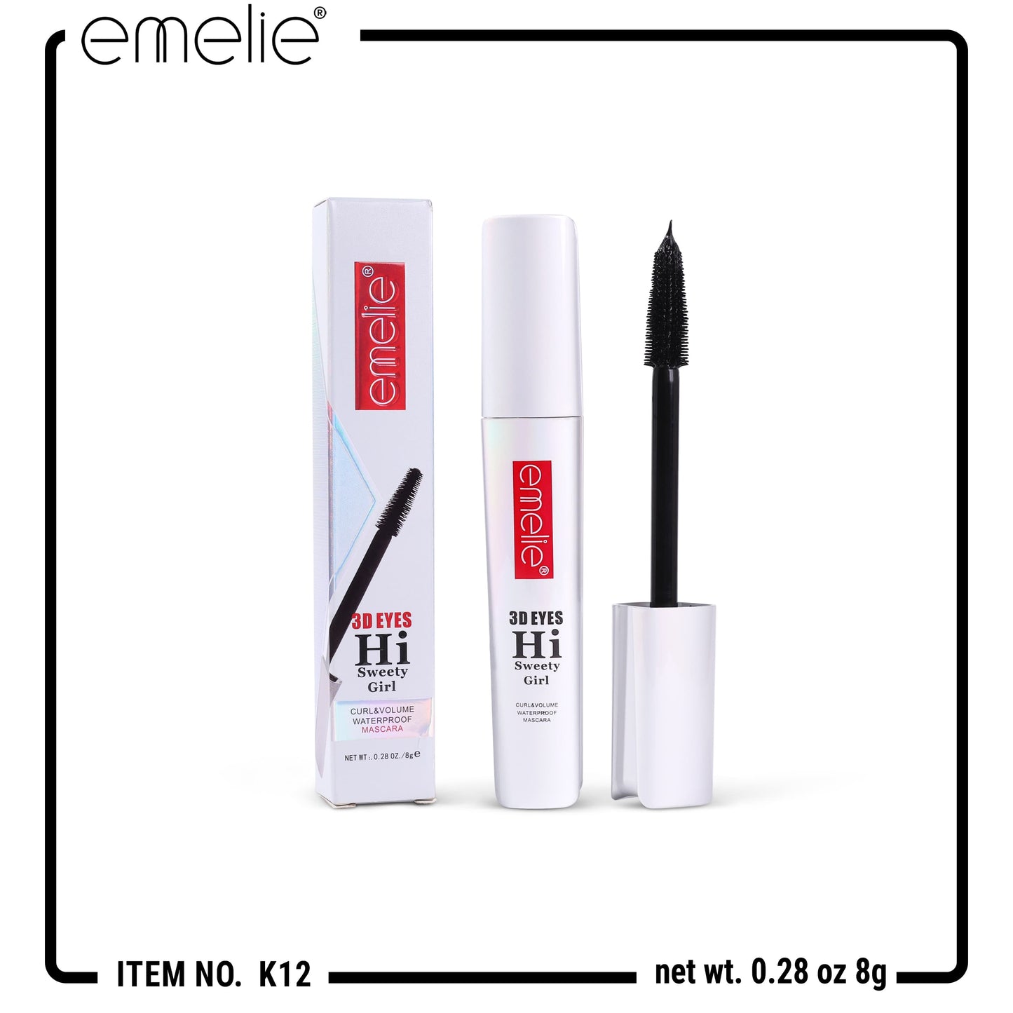 Emelie® 3D Eyes Hi Sweety Girl Mascara