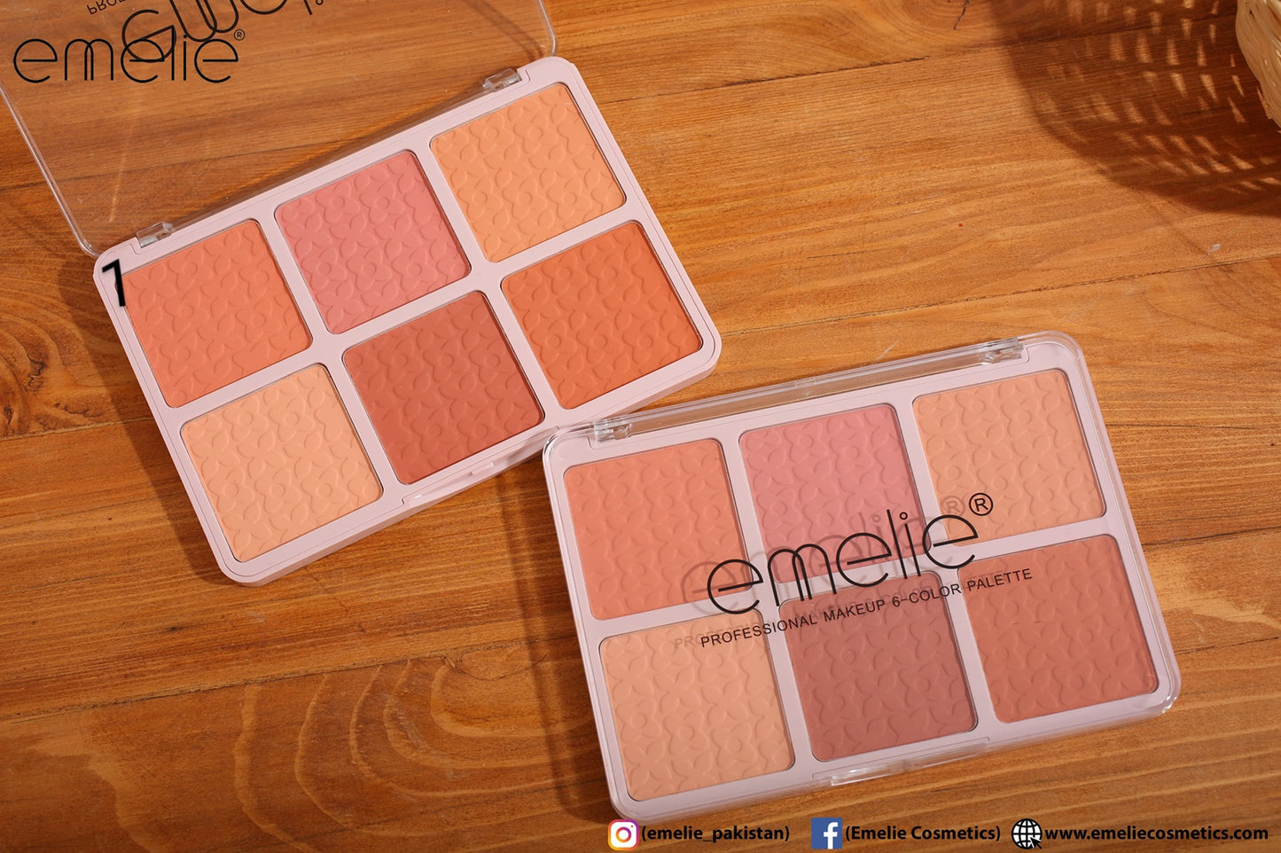 Matte Blusher 6 Color Pallete