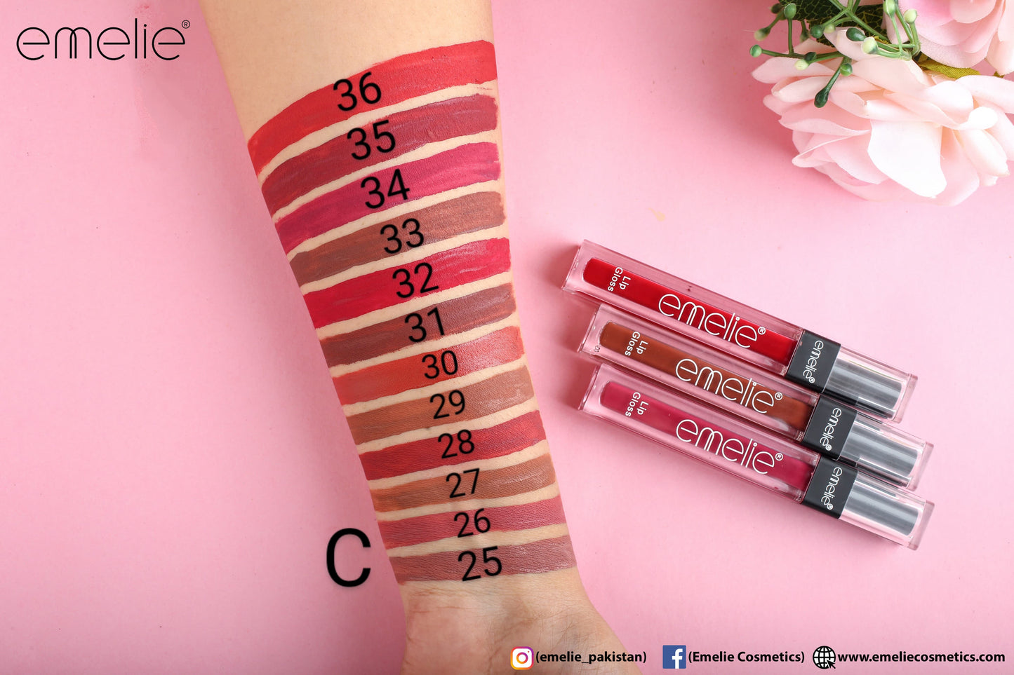 Emelie Matte Lip Gloss