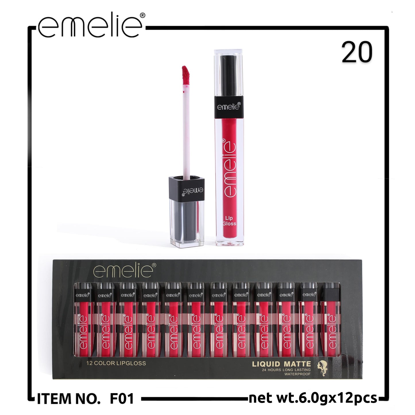 Liquid Matte Lip Gloss (1pc)