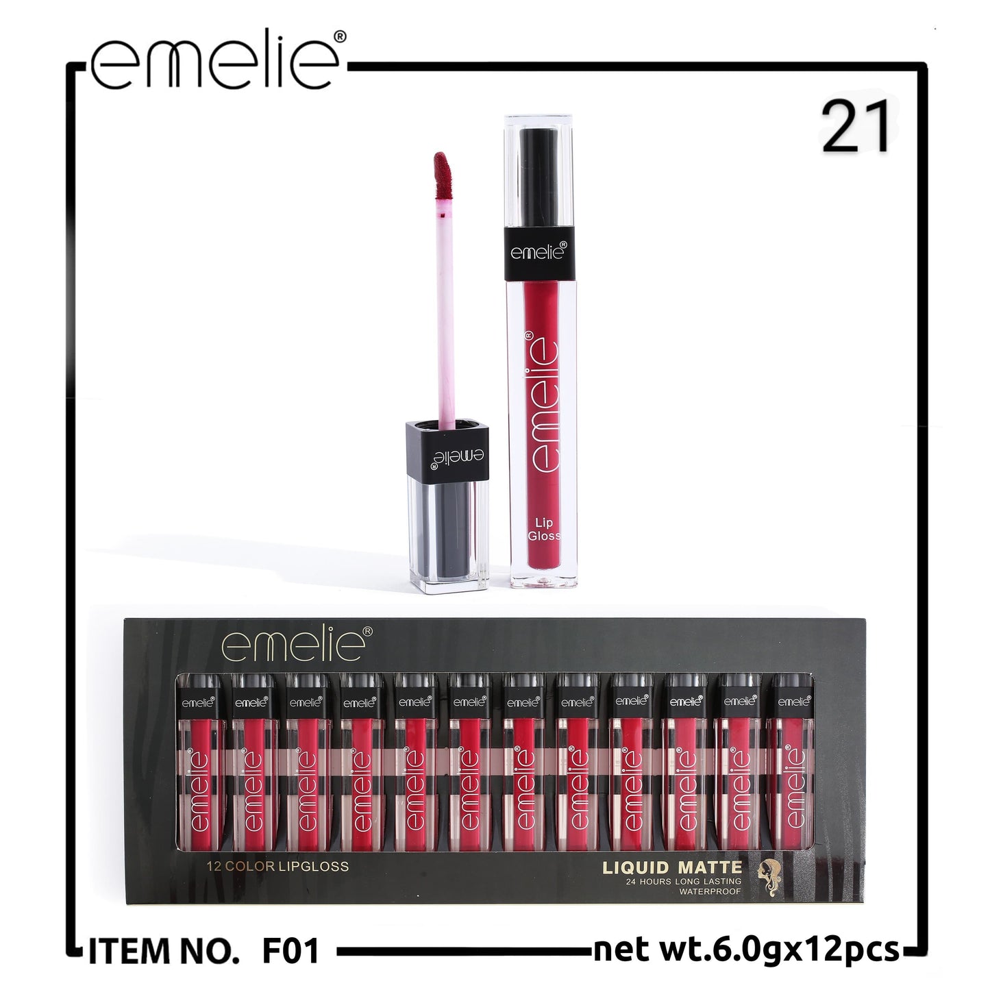 Liquid Matte Lip Gloss (1pc)