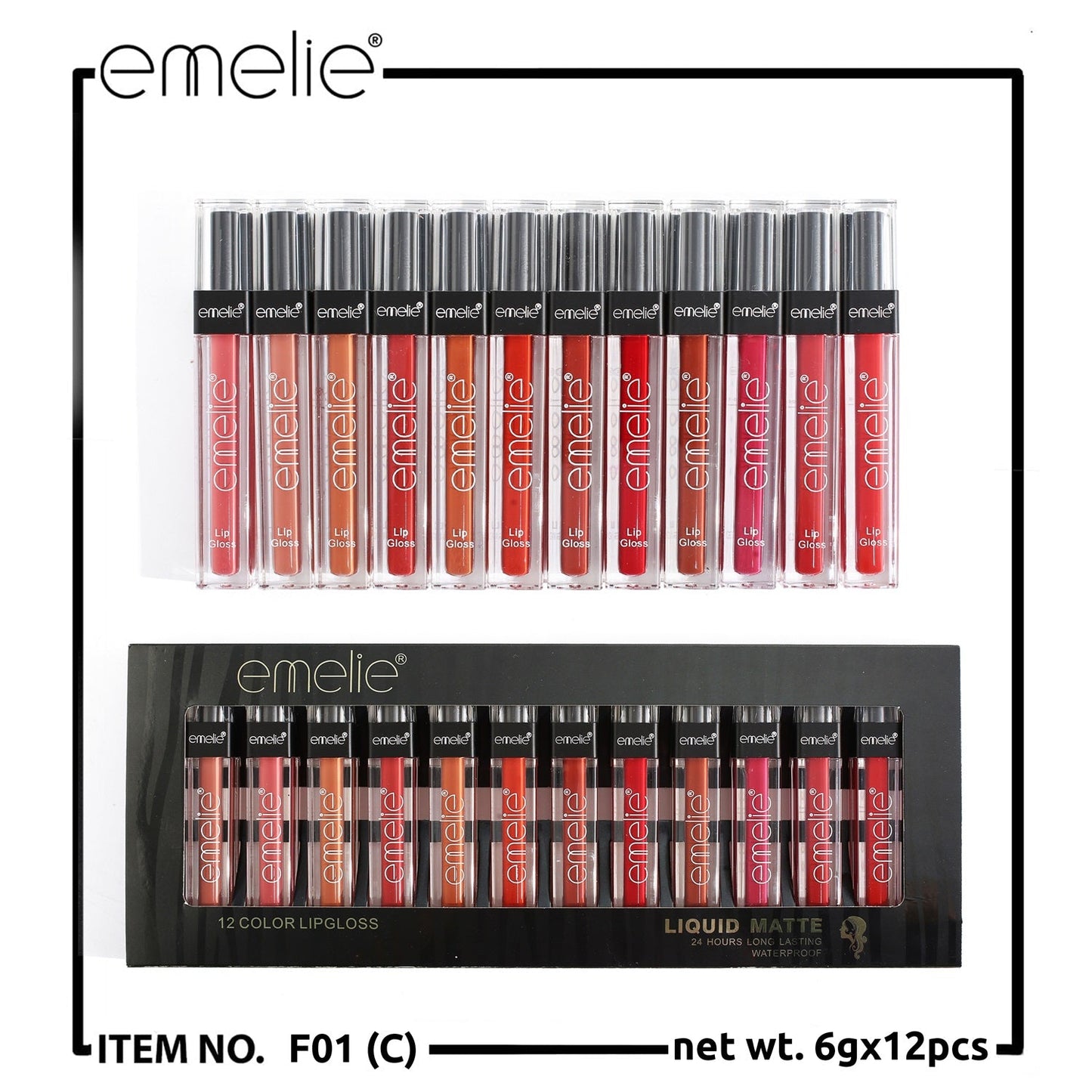 Emelie Matte Lip Gloss