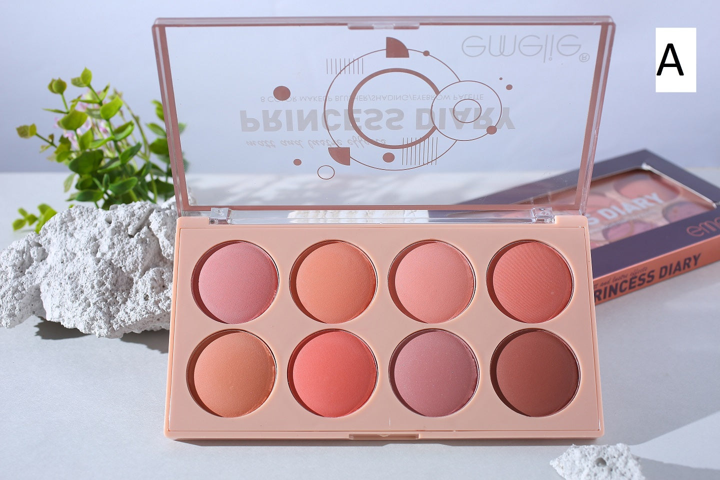 Princess Diary 8 Color Blusher/Eyeshadow