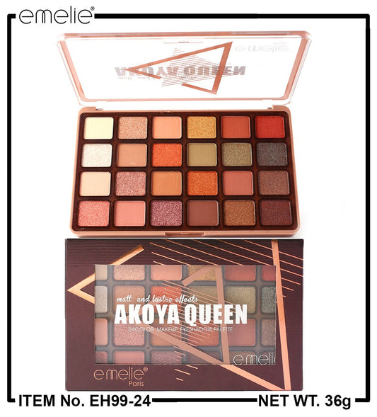 AKOYA Queen 24 Color Eyeshadow Pallete