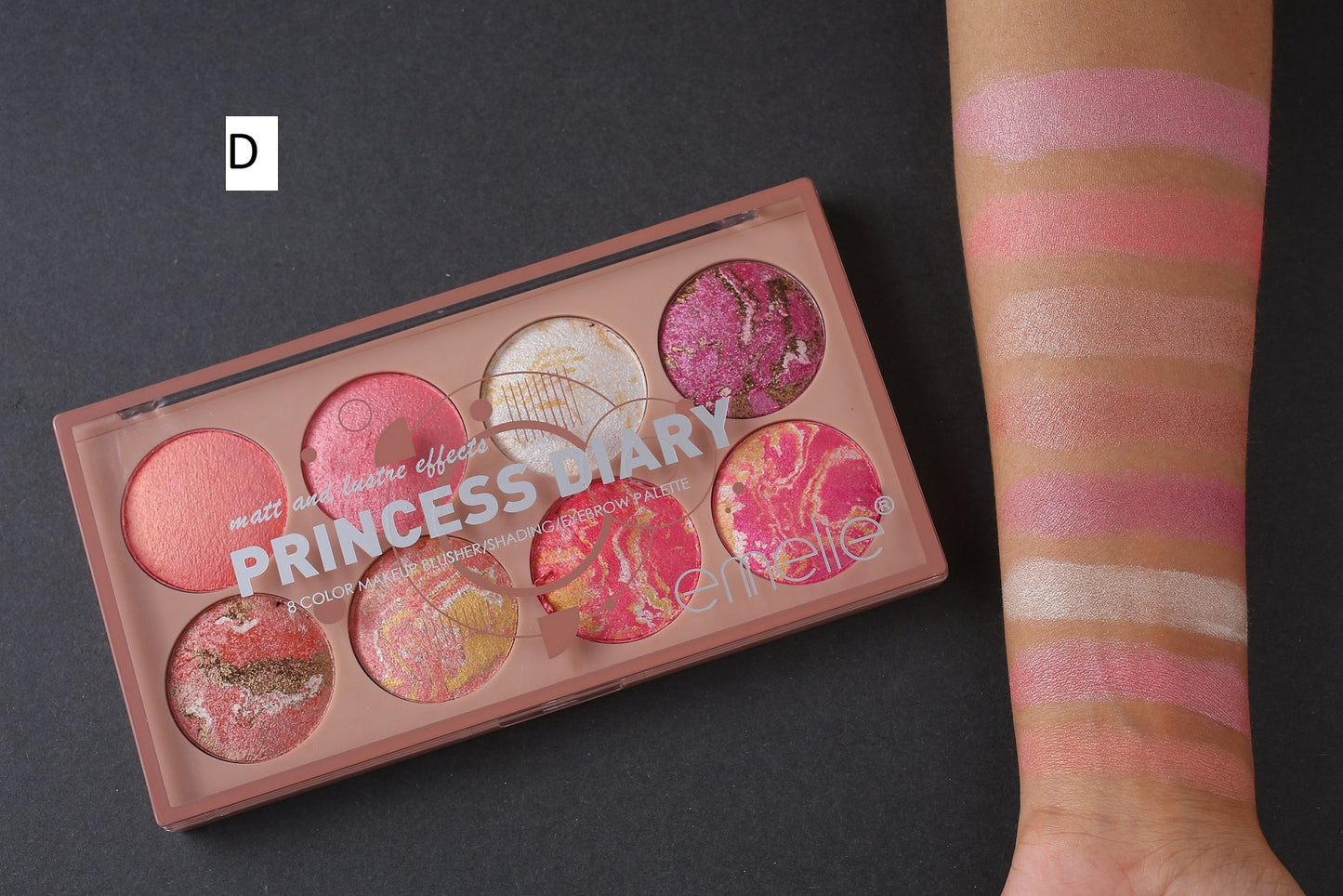 Princess Diary 8 Color Blusher/Eyeshadow