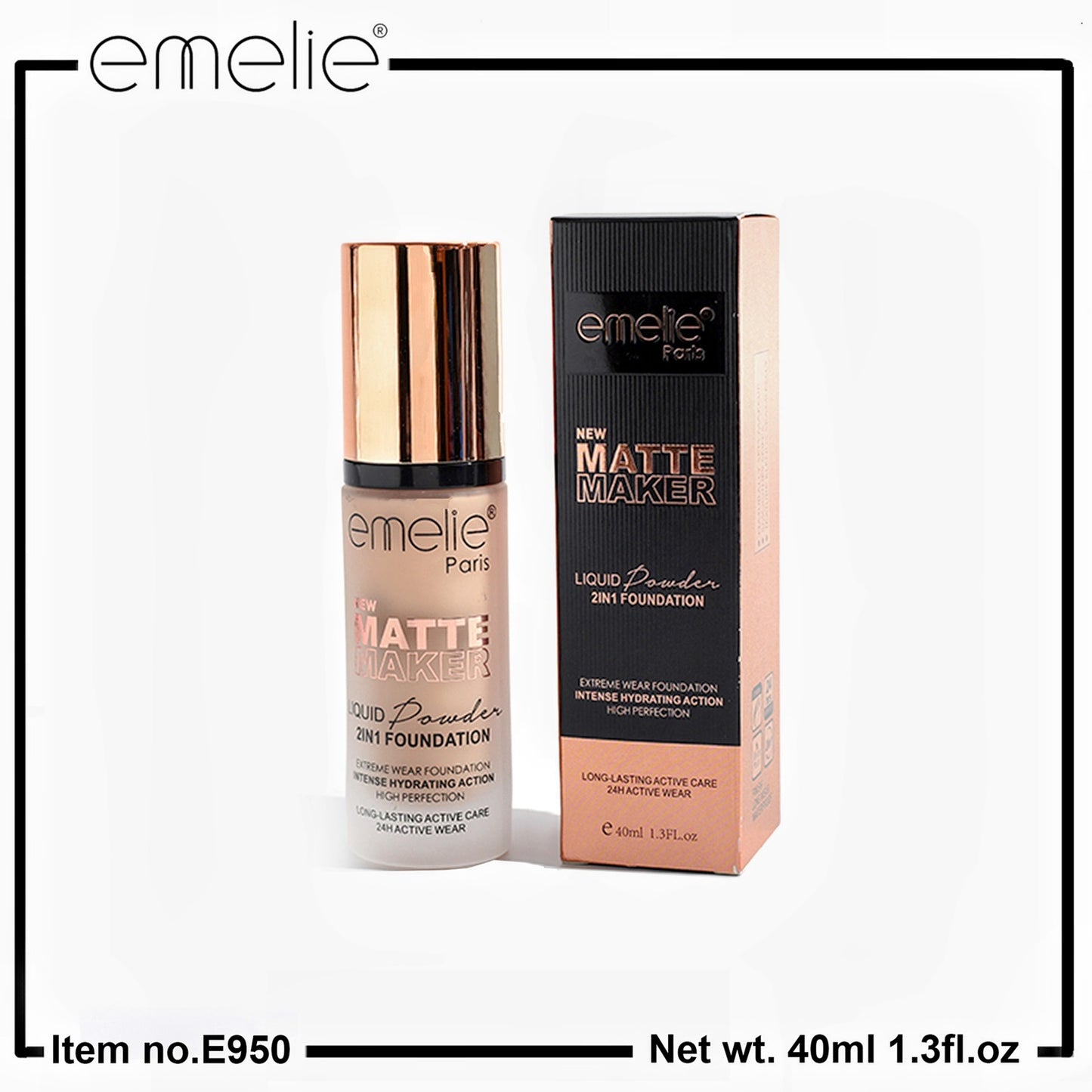 Matte Maker Liquid Powder 2-in-1 Foundation - 24H Long-Wear