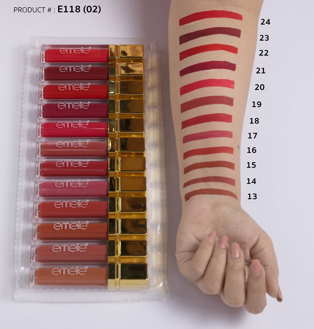 Emelie Matte Lip Gloss Set B