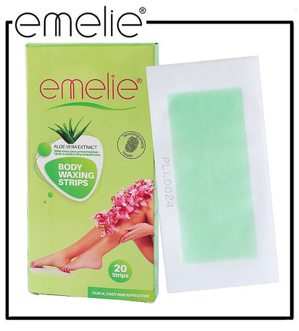 Aloe Vera Body Waxing Strips