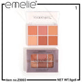 Matte Blusher 6 Color Pallete