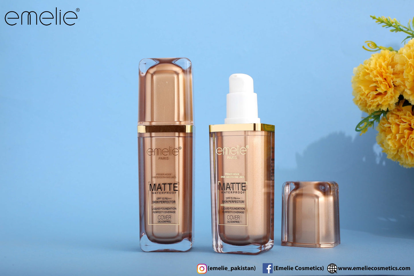 Emelie Matte Waterproof Skin Perfector