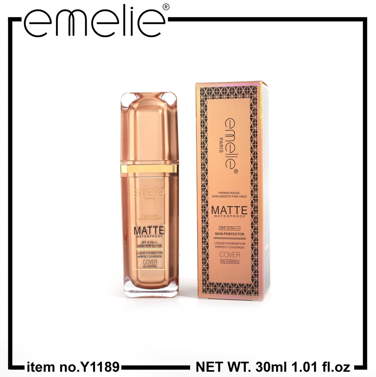 Emelie Matte Waterproof Skin Perfector