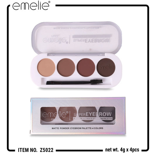 emelie® Paris SUPEREYEBROW 4-Color Ultimate Eyebrow Palette