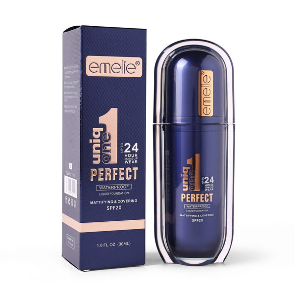 emelie® Paris Unique One 24 Hour Makeup Wear Foundation SPF20