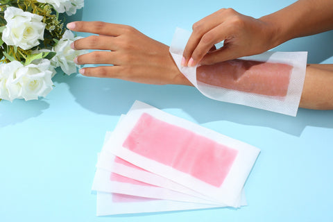 Rose Extract Body Waxing Strips