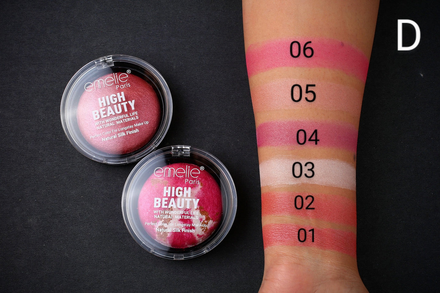 Emelie High Beauty Highlighter (1 pc) (Set D)