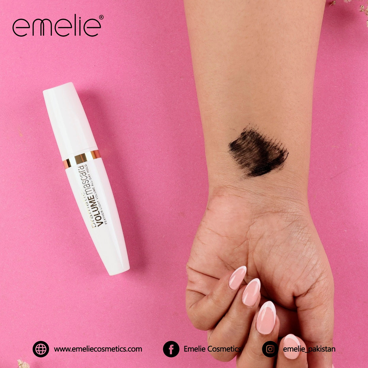 emelie® Paris Dramatic Volume Mascara - 4g