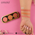 emelie® Paris Superblusher - 3 - Color Ultimate Blush Palette