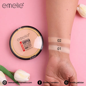 REAL ME Super Stay Matte Pressed Powder with Flawless Coverage (20g) feature 2