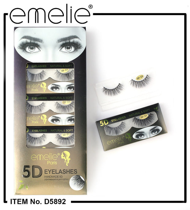 5D Natural and Soft Eyelashes