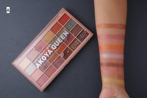 AKOYA Queen 24 Color Glitter Eyeshadow Pallete