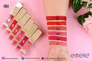 emelie® Paris Creamy Lip Gloss - Color Revolution Liquid Lipstick feature 3