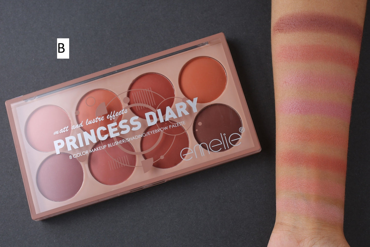Princess Diary 8 Color Blusher/Eyeshadow