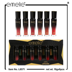 24HRS Long Lasting Lipgloss - 6pc Set feature 2