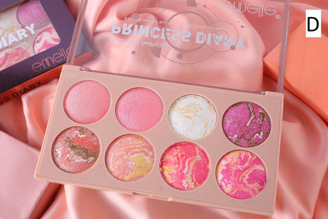 Princess Diary 8 Color Blusher/Eyeshadow