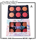 Hi Sweety 6 Color Blush Kit