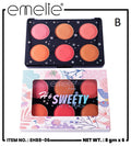Hi Sweety 6 Color Blush Kit