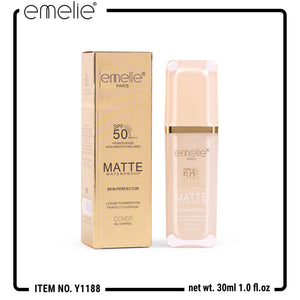 SPF 50+ Foundation with Primer - 2-in-1 Full Coverage, Matte, Waterproof, Long Wear feature 3