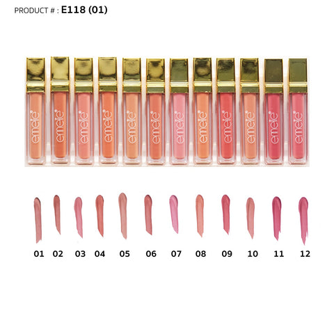 Emelie Matte Lip Gloss Set A