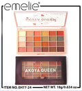 AKOYA Queen 24 Color Glitter Eyeshadow Pallete