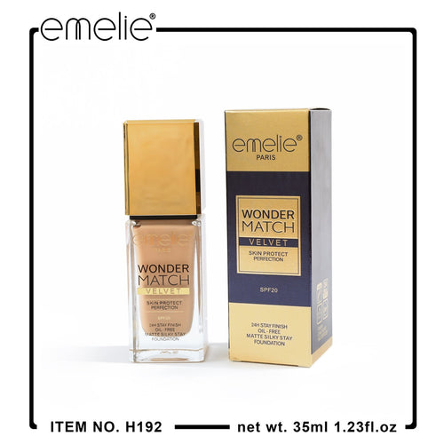 Wonder Match Velvet Foundation - 24H Matte SPF 20