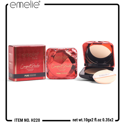 PURE SUPERSTAY Compact Powder – Full Coverage, Soft Matte, All-Day Wear