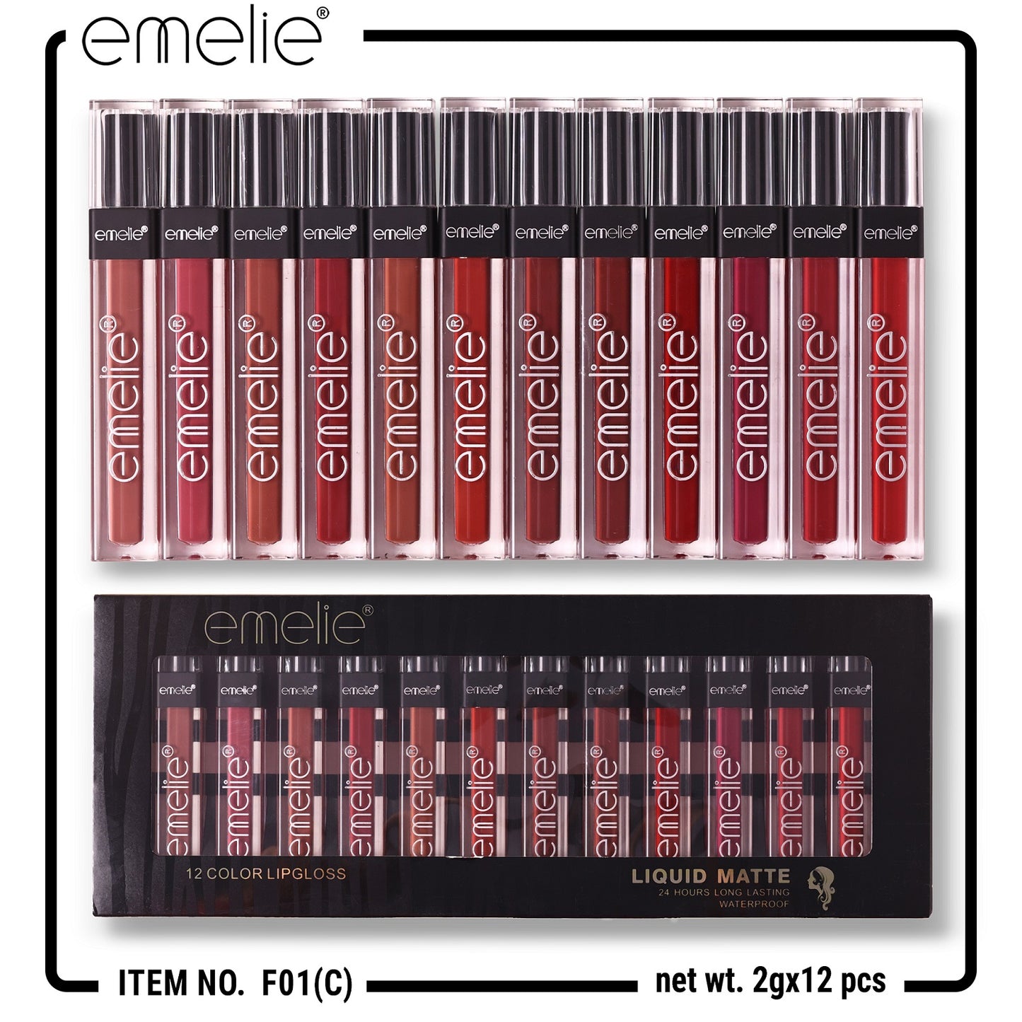 Emelie Matte Lip Gloss