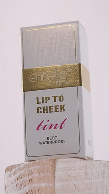 Lip to Cheek Tint - Best Waterproof Multi-Use Lip & Blush Stain