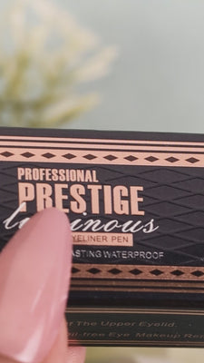 Deep Black Waterproof Eyeliner - 24H Long-Lasting Precision Liner